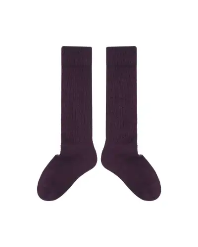 Women PEPER HAROW Womens Wool Boot Socks - Purple £21.00