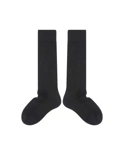 Women PEPER HAROW Womens Wool Boot Socks - Charcoal £21.00