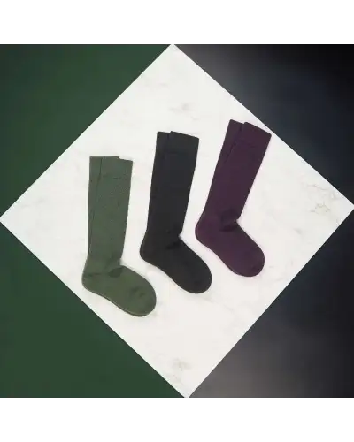 Women PEPER HAROW Womens Wool Boot Socks - Charcoal £21.00