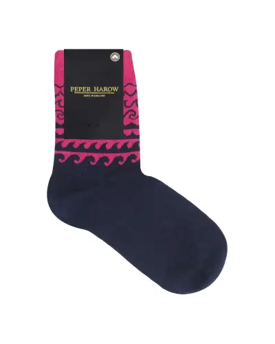 Women PEPER HAROW Wave Womens Socks - Pink £15.00