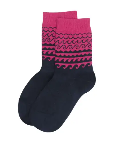 Women PEPER HAROW Wave Womens Socks - Pink £15.00