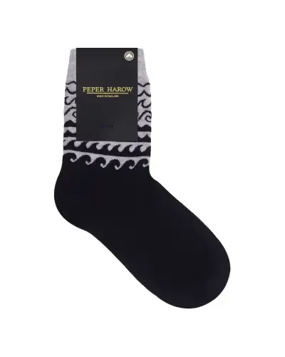 Women PEPER HAROW Wave Womens Socks - Grey £15.00