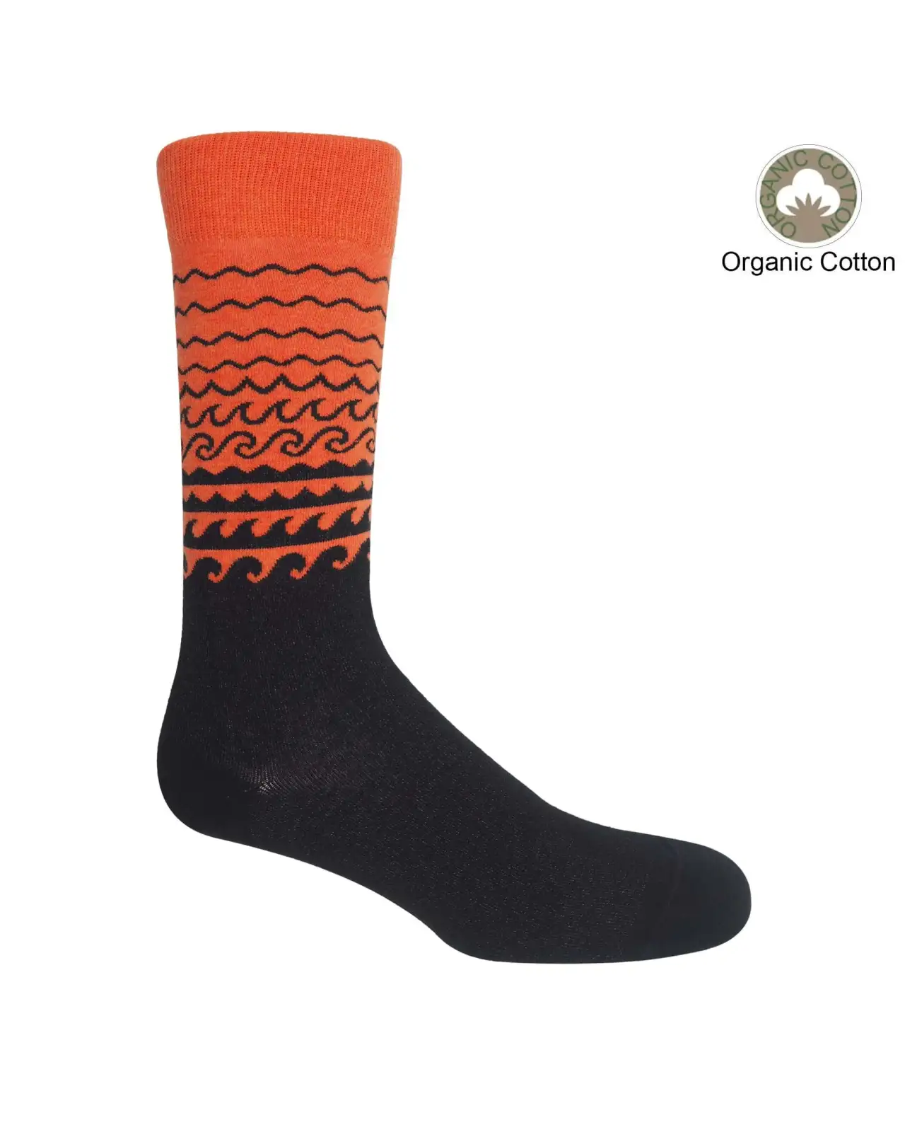 Men PEPER HAROW Wave Mens Socks - Orange £17.00