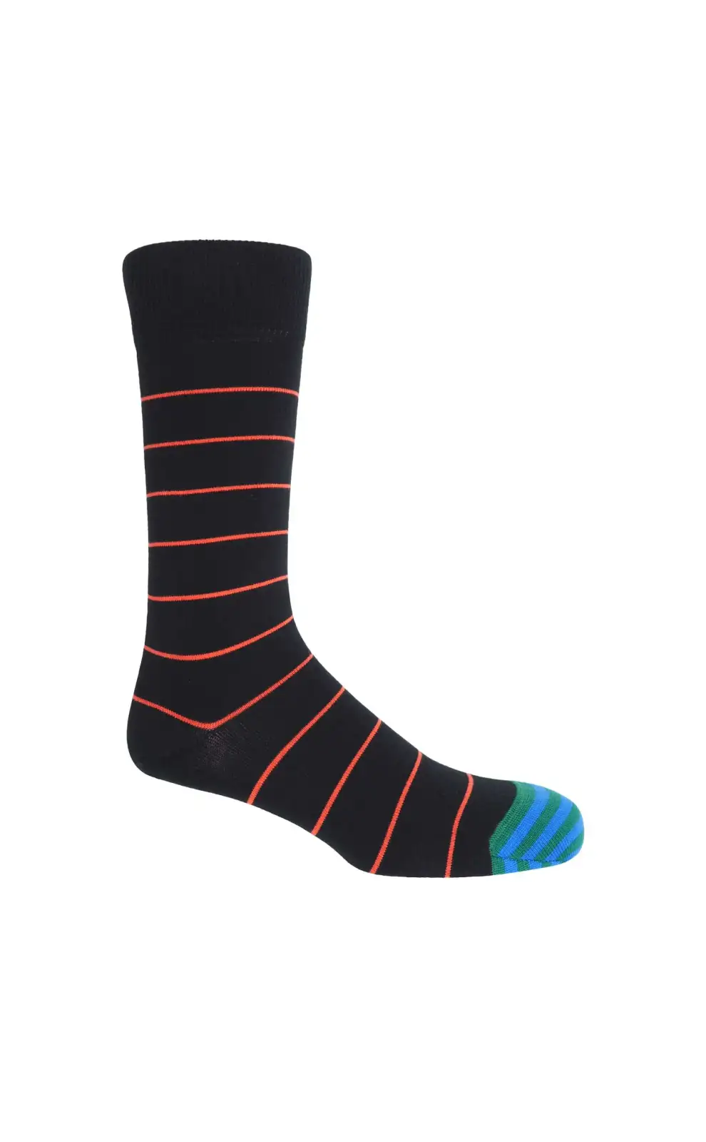 Men PEPER HAROW Thin Stripe Mens Socks - Black £16.00