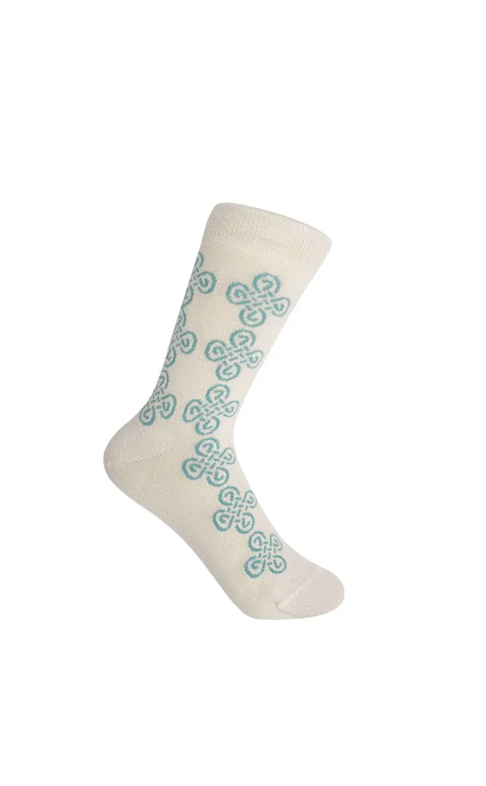 Women PEPER HAROW Knot Womens Socks - Beige £15.00