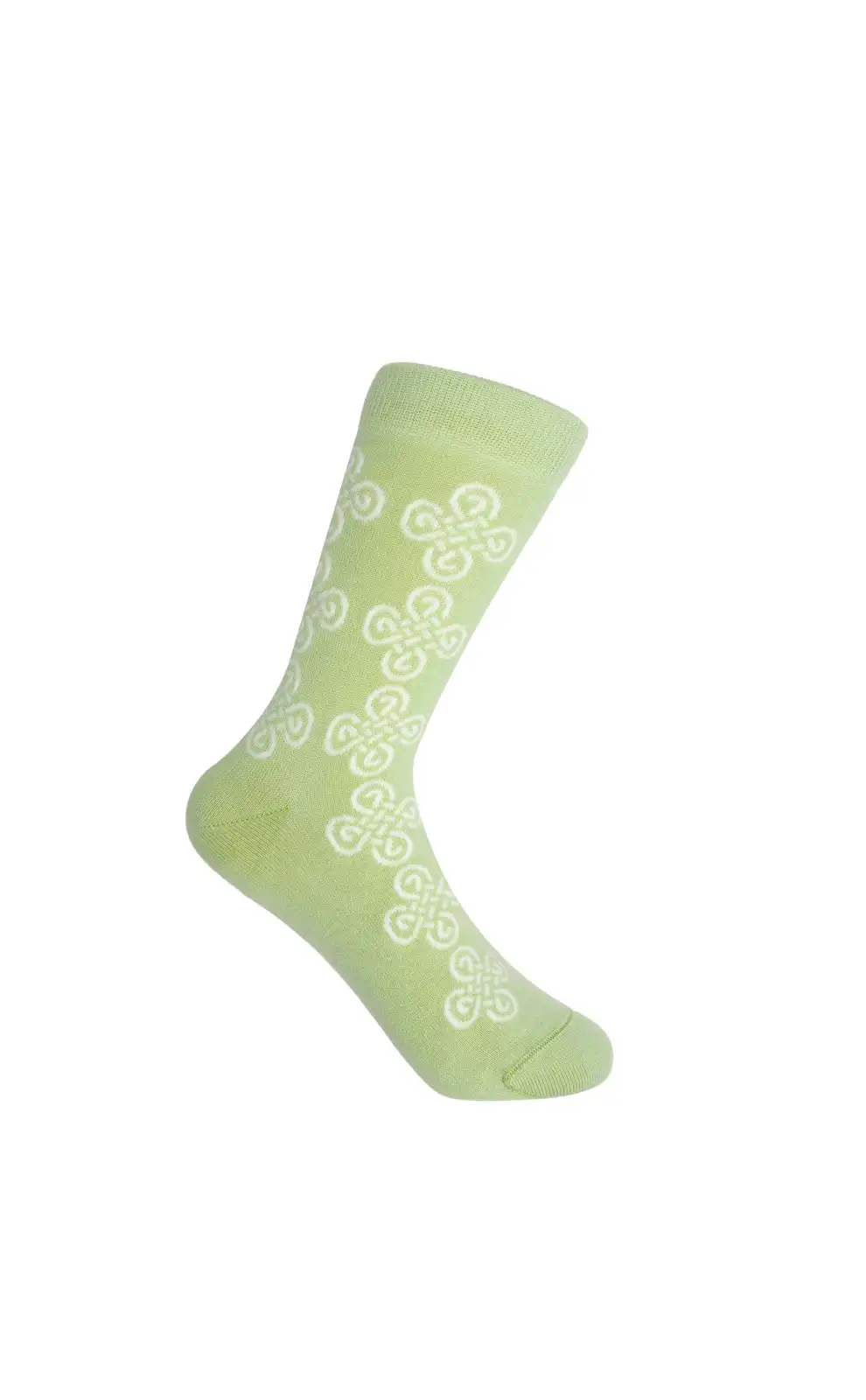 Women PEPER HAROW Knot Womens Socks - Lime £15.00
