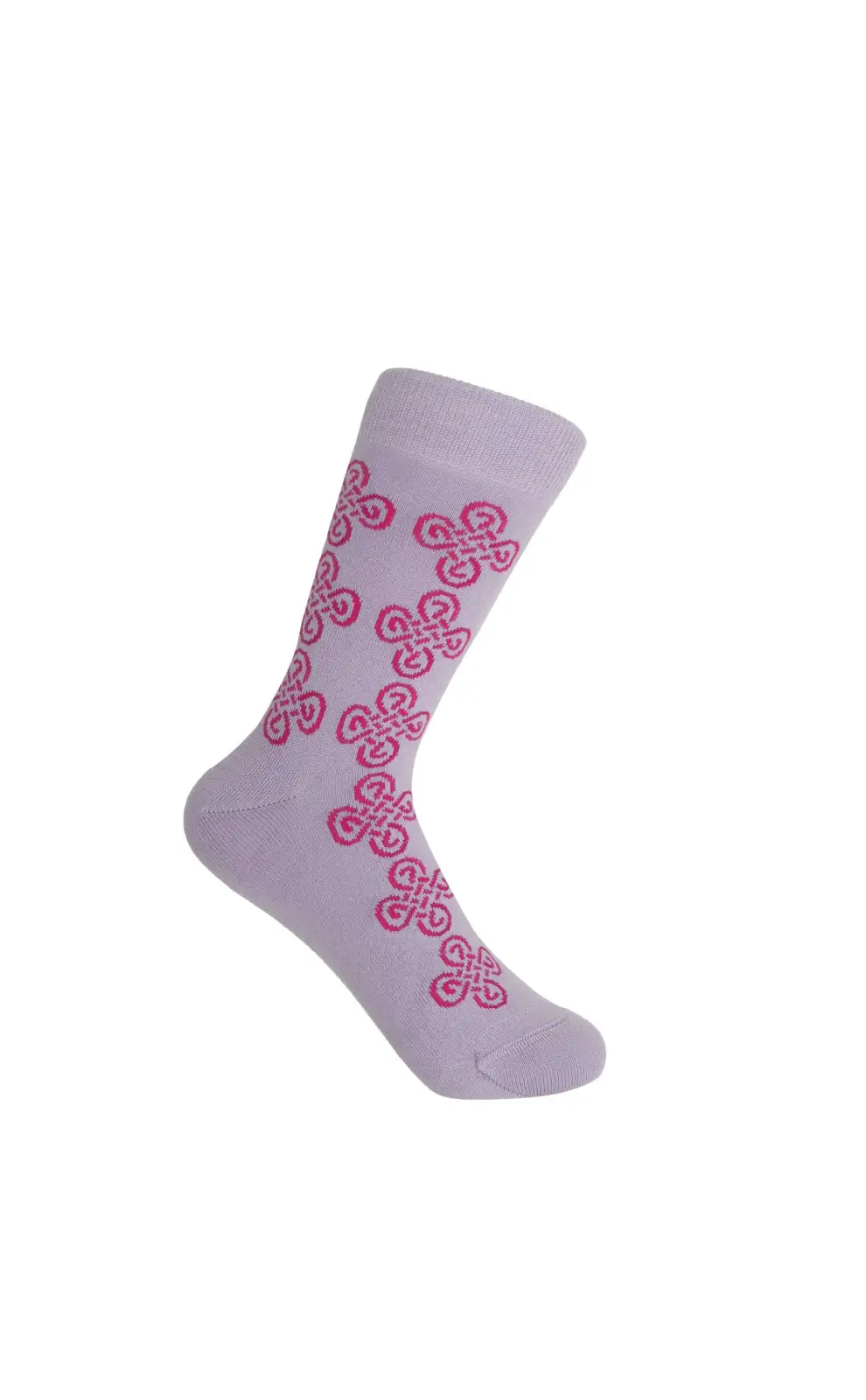 Women PEPER HAROW Knot Womens Socks - Lilac £15.00