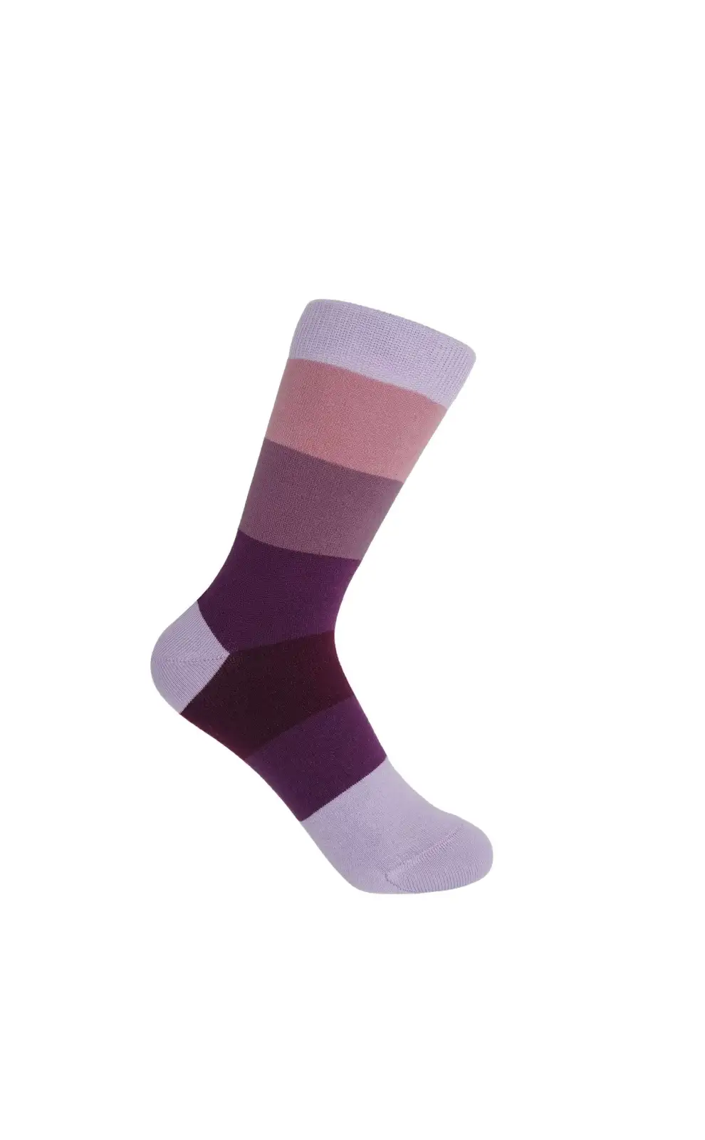 Women PEPER HAROW Block Stripe Womens Socks - Twilight £15.00