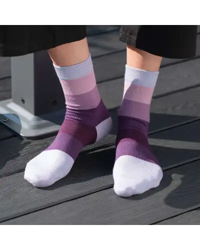 Women PEPER HAROW Block Stripe Womens Socks - Twilight £15.00