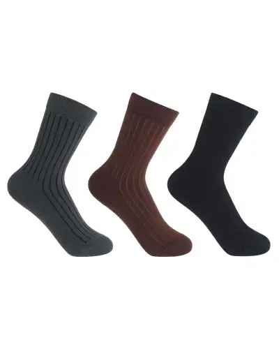Women PEPER HAROW 3 Pack Essential Womens Socks - Stone £29.00