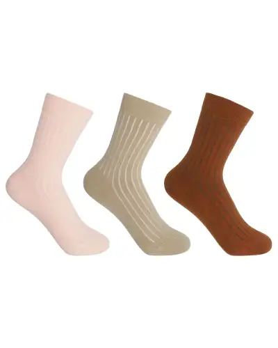 Women PEPER HAROW 3 Pack Essential Womens Socks - Neutral £29.00
