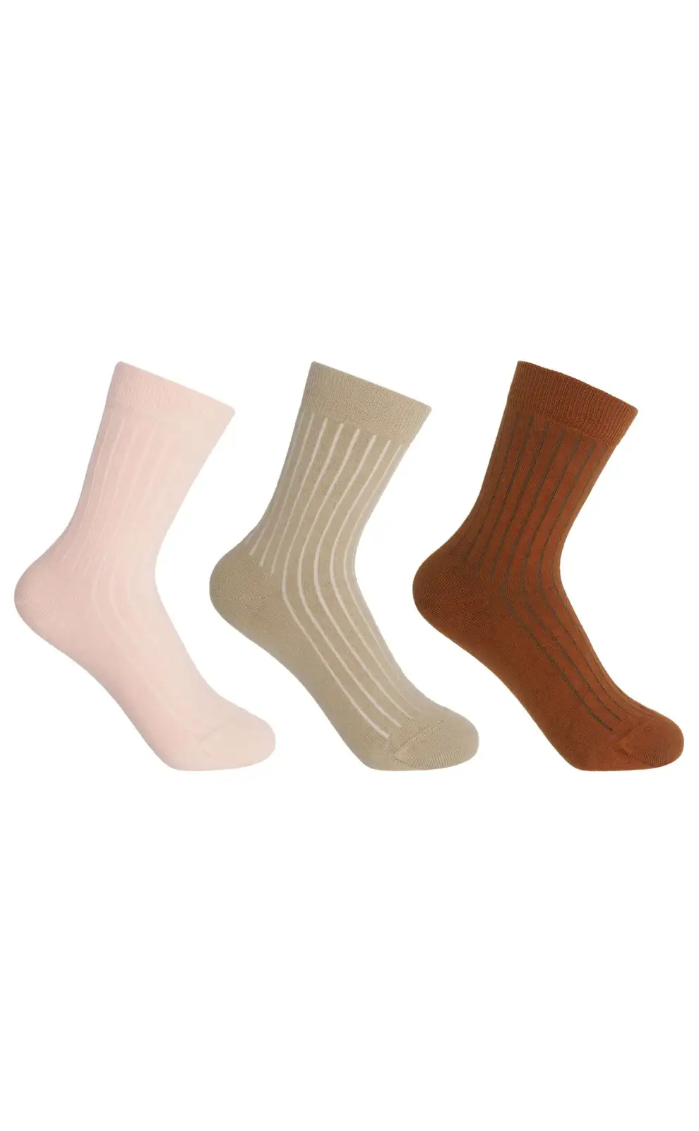 Women PEPER HAROW 3 Pack Essential Womens Socks - Neutral £29.00