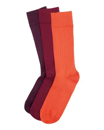 Men PEPER HAROW 3 Pack Essential Mens Socks - Sunset £36.00