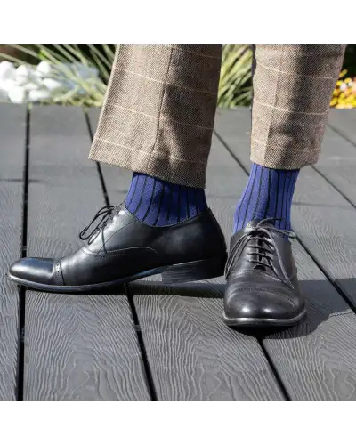 Men PEPER HAROW 3 Pack Essential Mens Socks - Azure £36.00