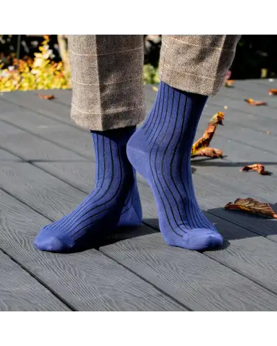 Men PEPER HAROW 3 Pack Essential Mens Socks - Azure £36.00