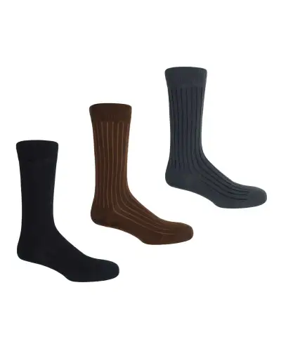 Men PEPER HAROW 3 Pack Essential Mens Socks - Neutral £36.00