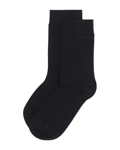 Women PEPER HAROW Indulgent Cashmere Womens Socks - Black £18.00