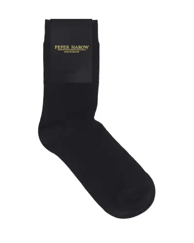 Women PEPER HAROW Indulgent Cashmere Womens Socks - Black £18.00