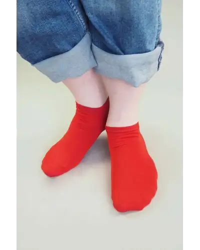 Men PEPER HAROW Classic Mens Trainer Socks - Red £13.00