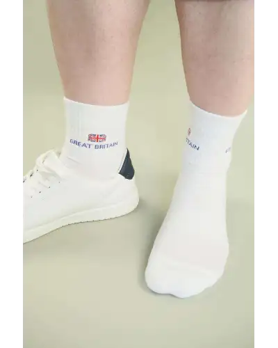 Men PEPER HAROW Quarter Crew Mens Sport Socks - Olympics £15.00