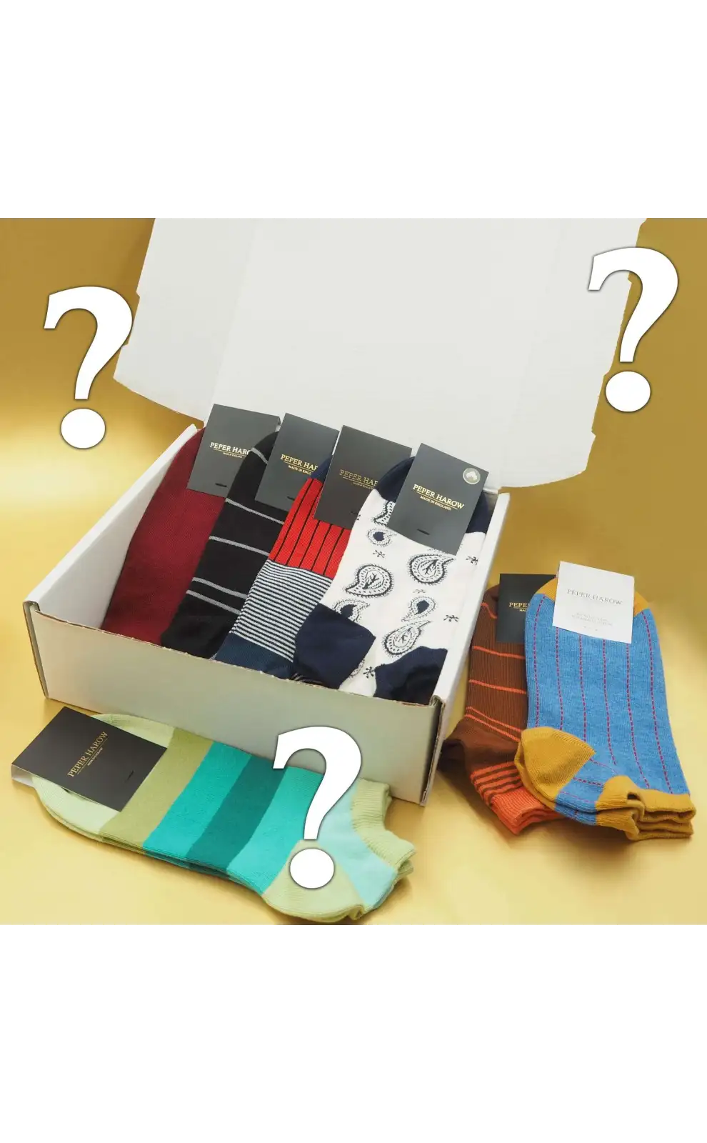 Men PEPER HAROW Mens Mystery Trainer Box £27.00