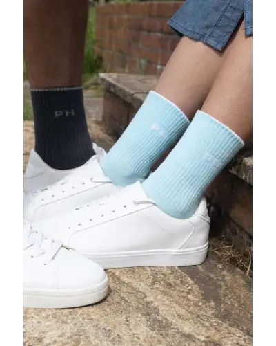 Women PEPER HAROW Reversible Womens Sport Socks - Blue £13.00