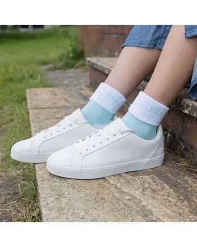 Women PEPER HAROW Reversible Womens Sport Socks - Blue £13.00