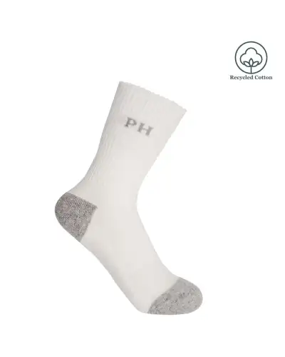 Women PEPER HAROW Reversible Womens Sport Socks - White £13.00