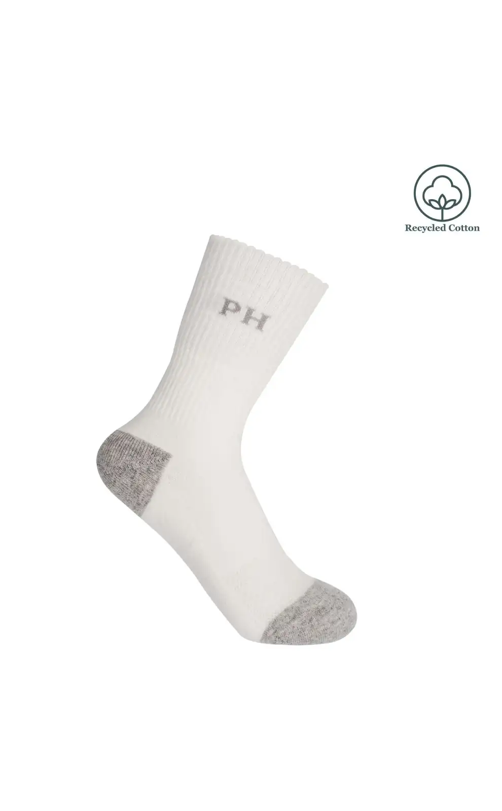 Women PEPER HAROW Reversible Womens Sport Socks - White £13.00