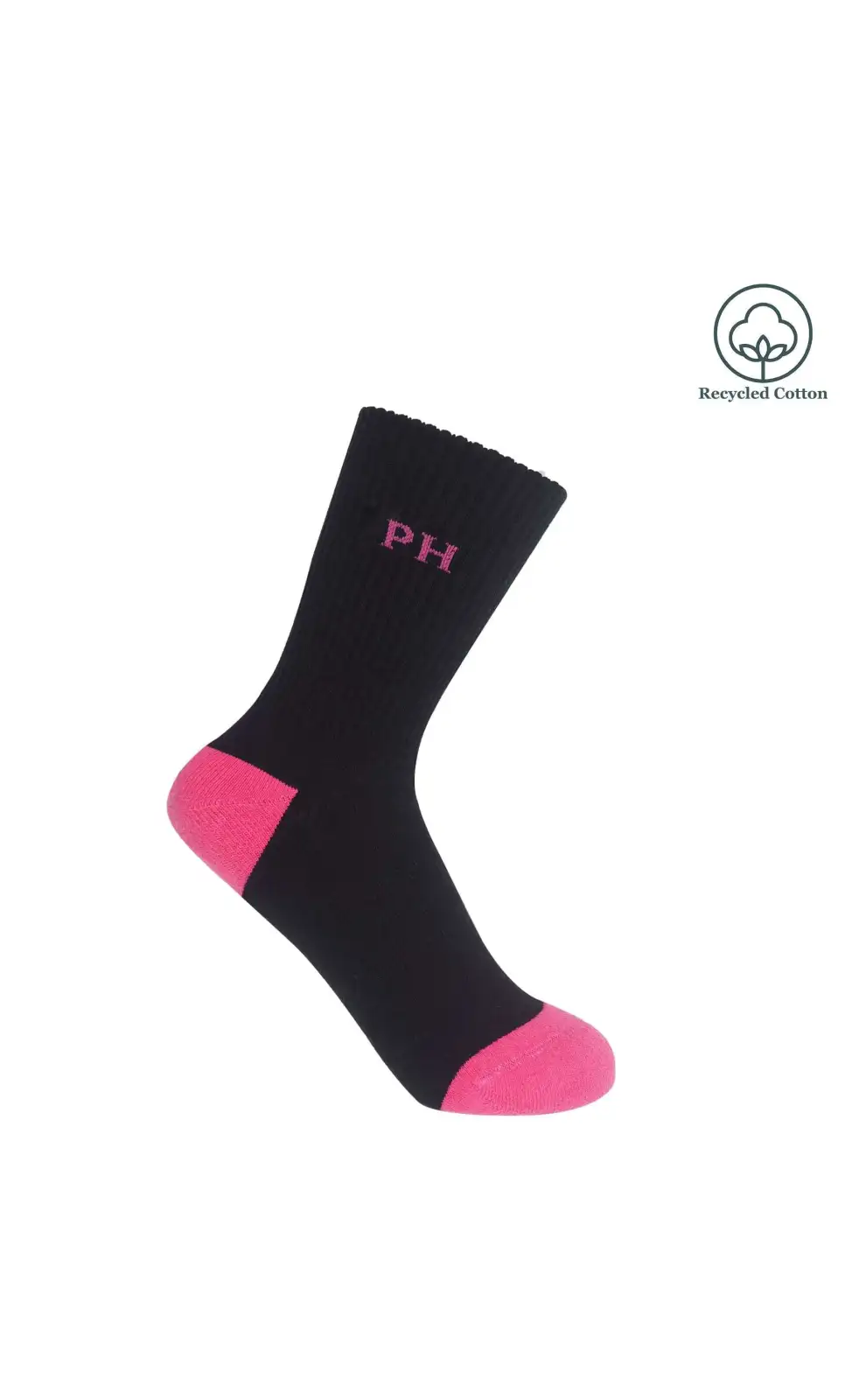 Women PEPER HAROW Reversible Womens Sport Socks - Black £13.00