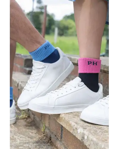 Women PEPER HAROW Reversible Womens Sport Socks - Black £13.00