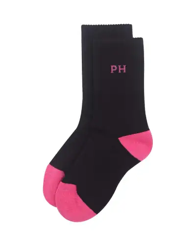 Women PEPER HAROW Reversible Womens Sport Socks - Black £13.00