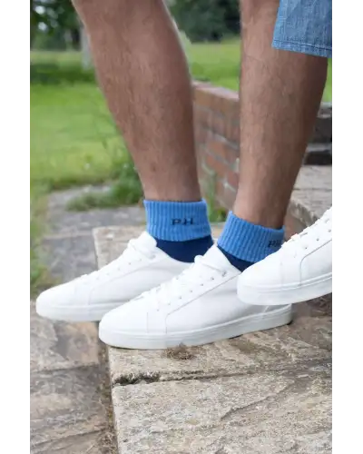 Men PEPER HAROW Reversible Mens Sport Socks - Blue £14.00