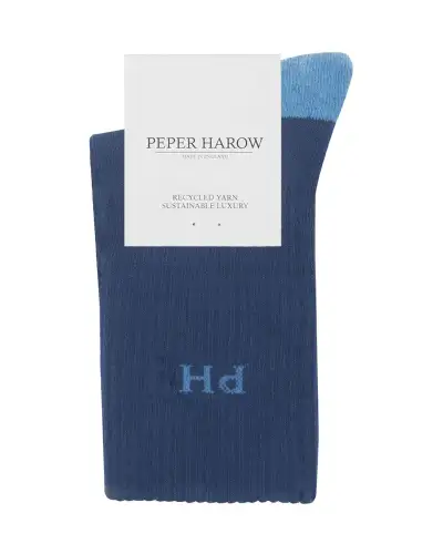 Men PEPER HAROW Reversible Mens Sport Socks - Blue £14.00