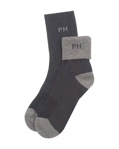 Men PEPER HAROW Reversible Mens Sport Socks - Grey £14.00