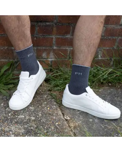 Men PEPER HAROW Reversible Mens Sport Socks - Grey £14.00