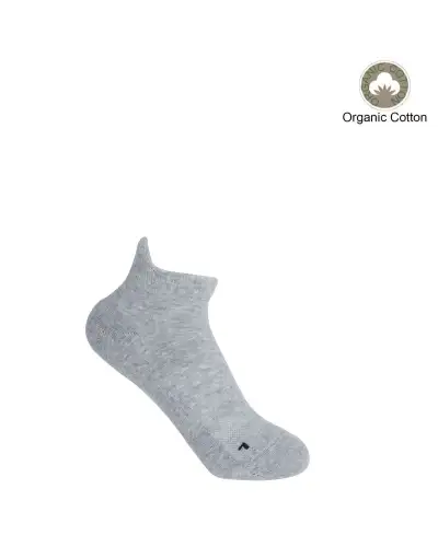 Women PEPER HAROW Organic Womens Trainer Sport Socks - Grey £11.00