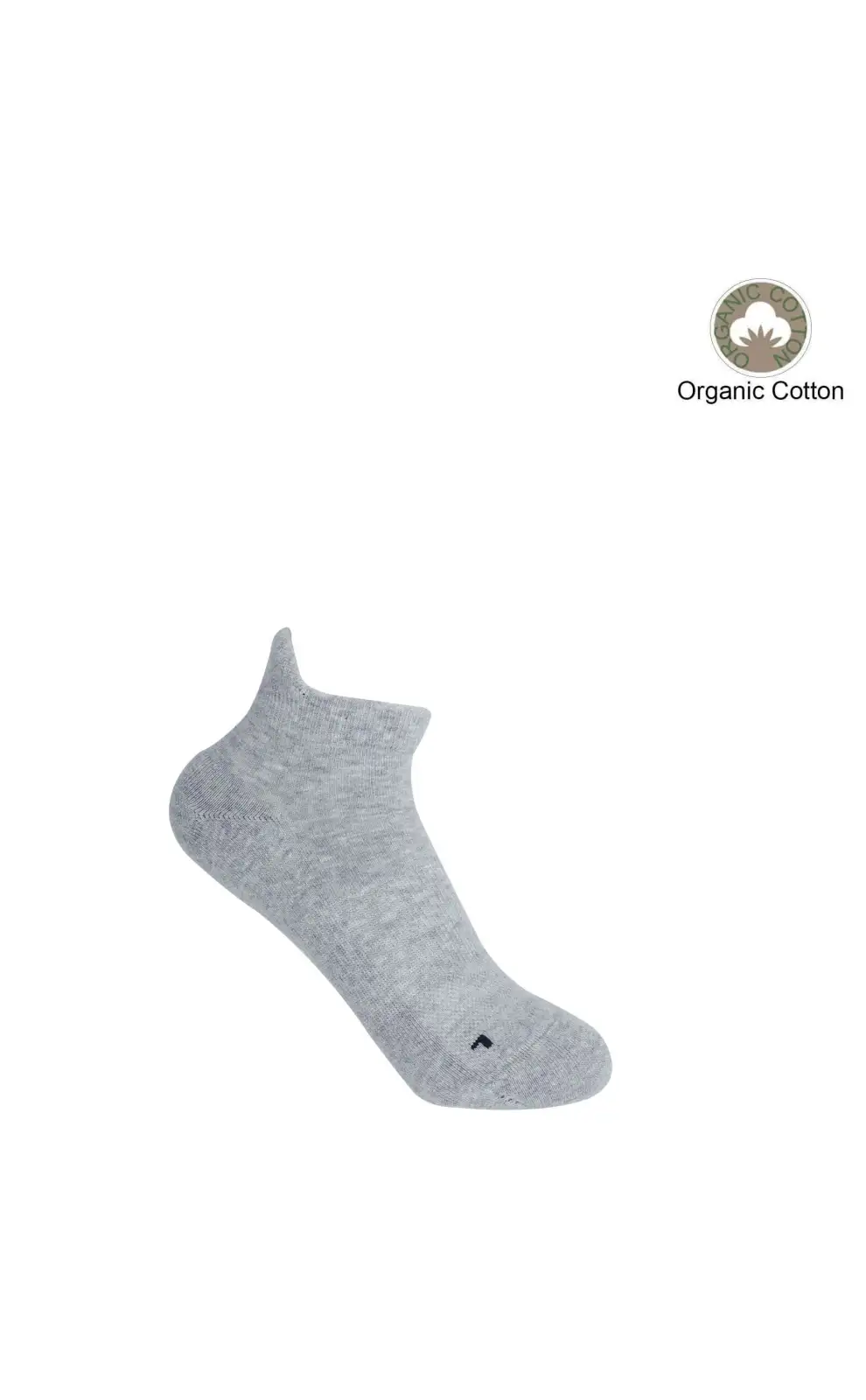 Women PEPER HAROW Organic Womens Trainer Sport Socks - Grey-PH-8394282172590 £11.00