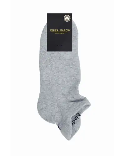 Women PEPER HAROW Organic Womens Trainer Sport Socks - Grey-PH-8394282172590 £11.00