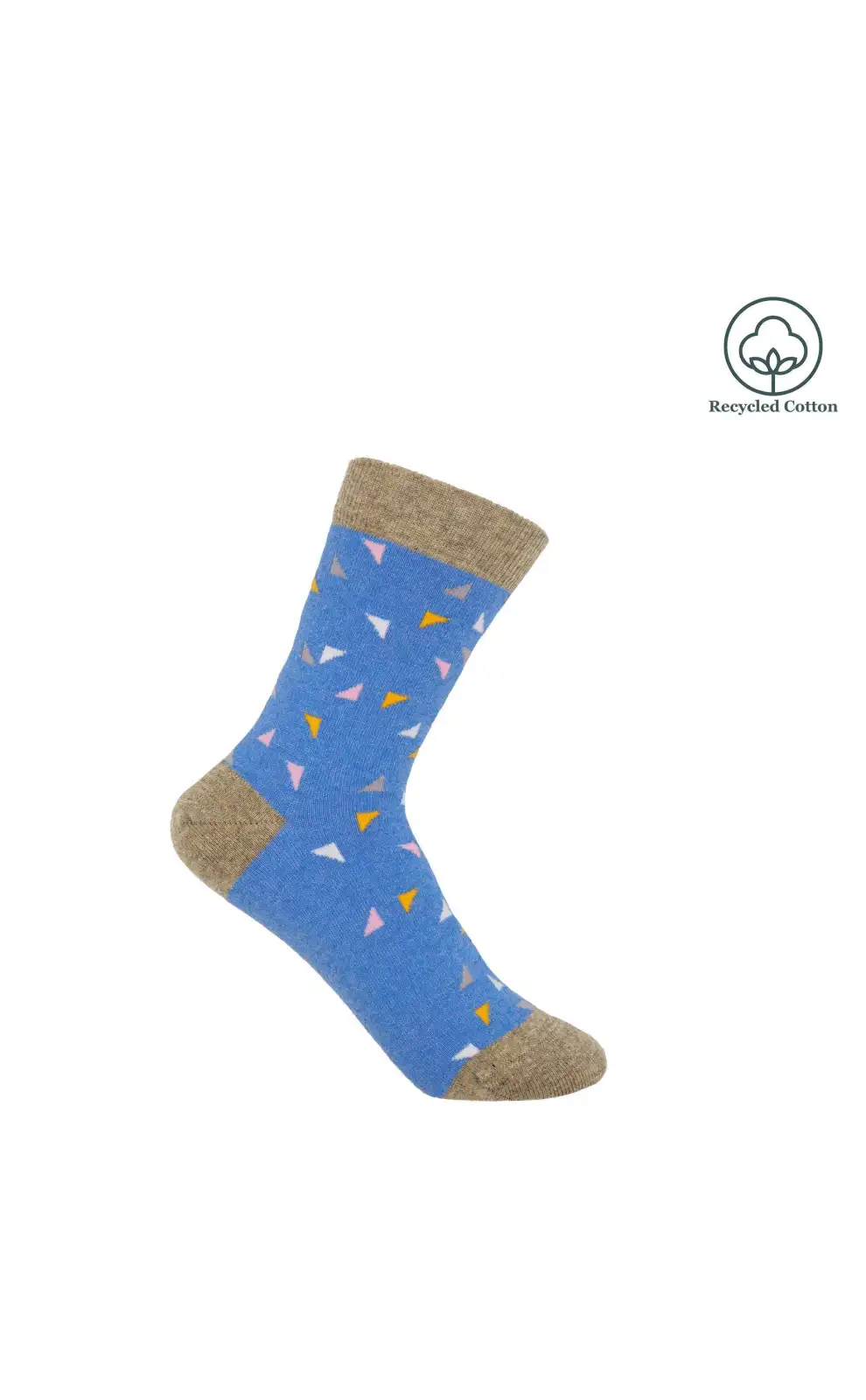 Women PEPER HAROW Trilateral Womens Socks - Blue £13.00