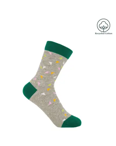 Women PEPER HAROW Trilateral Womens Socks - Grey £13.00