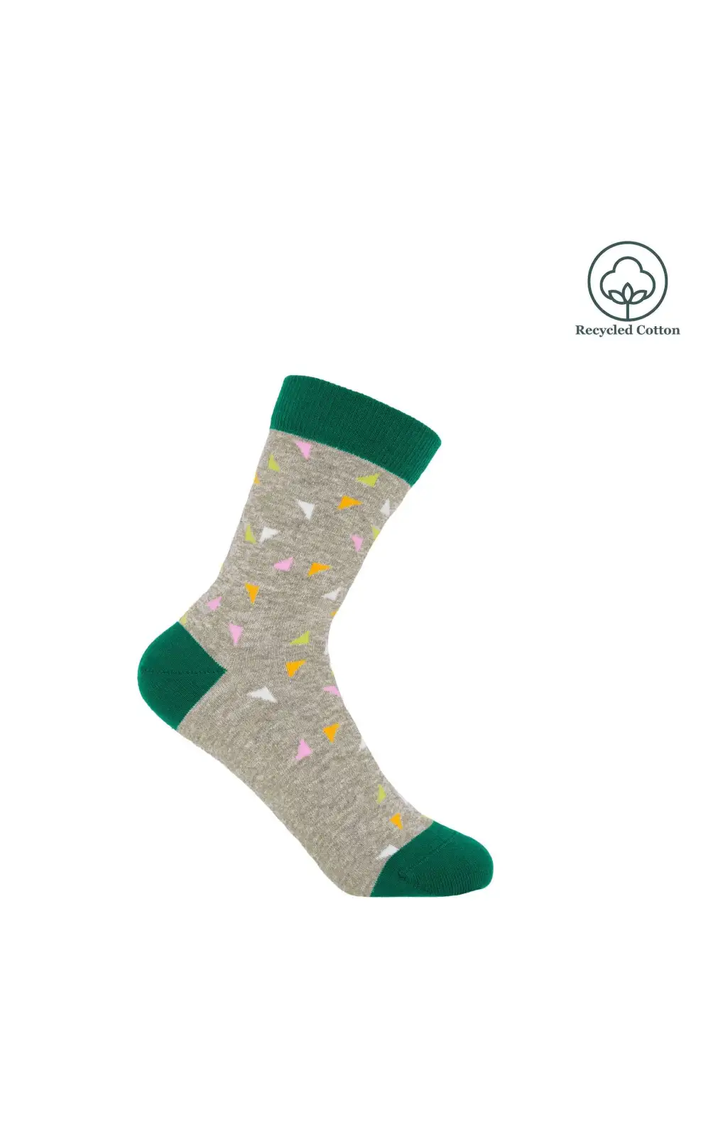 Women PEPER HAROW Trilateral Womens Socks - Grey £13.00