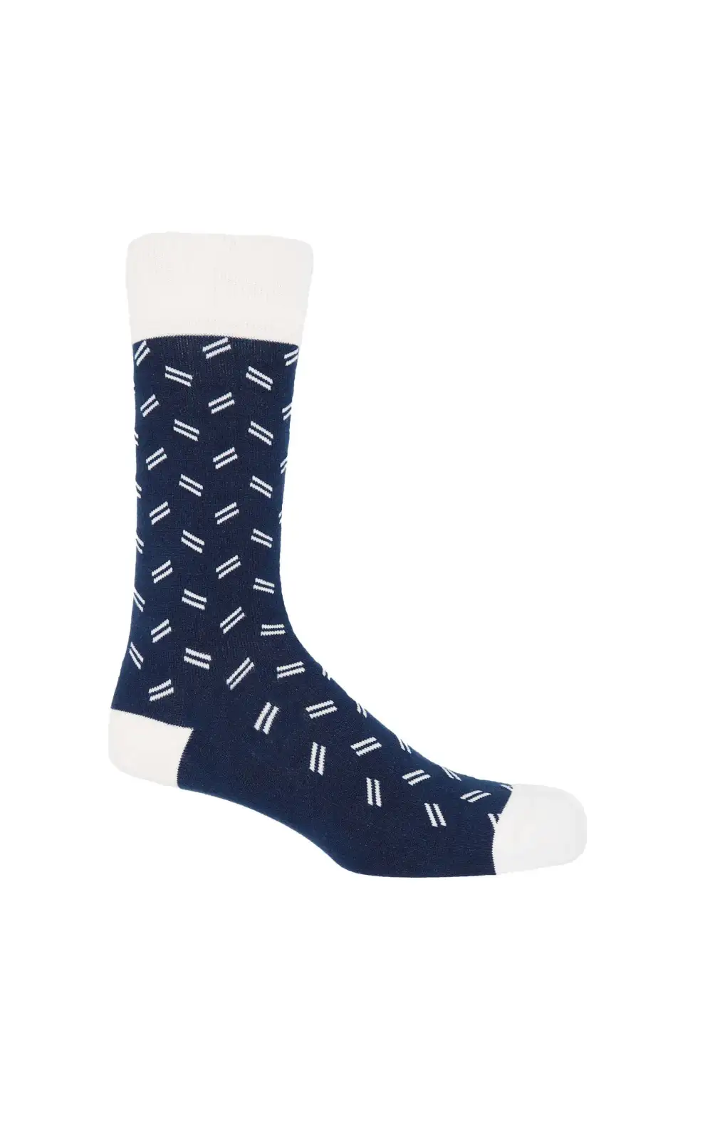 Men PEPER HAROW Parallel Mens Socks - Navy £16.00