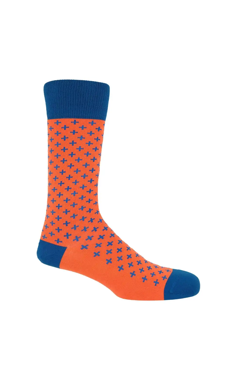 Men PEPER HAROW Crosslet Mens Socks - Orange £16.00