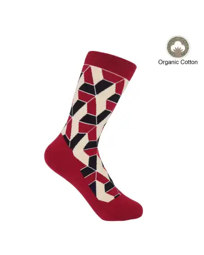 Women PEPER HAROW Vertex Womens Socks - Red £15.00