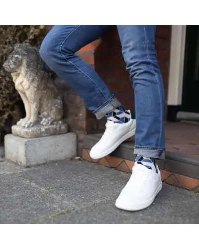 Men PEPER HAROW Vertex Mens Socks - Beige £17.00