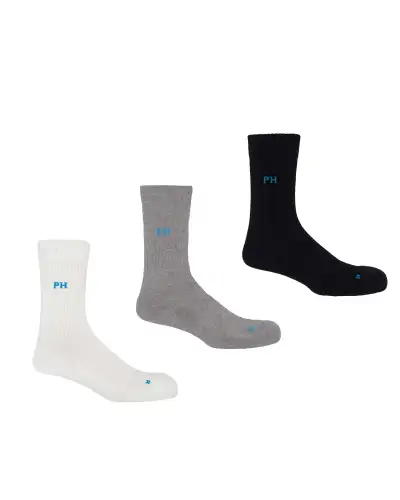 Men PEPER HAROW 3 Pack Essential Mens Sport Socks - Mixed £30.00