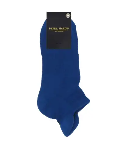 Men PEPER HAROW Organic Mens Trainer Sport Socks - Blue £14.00