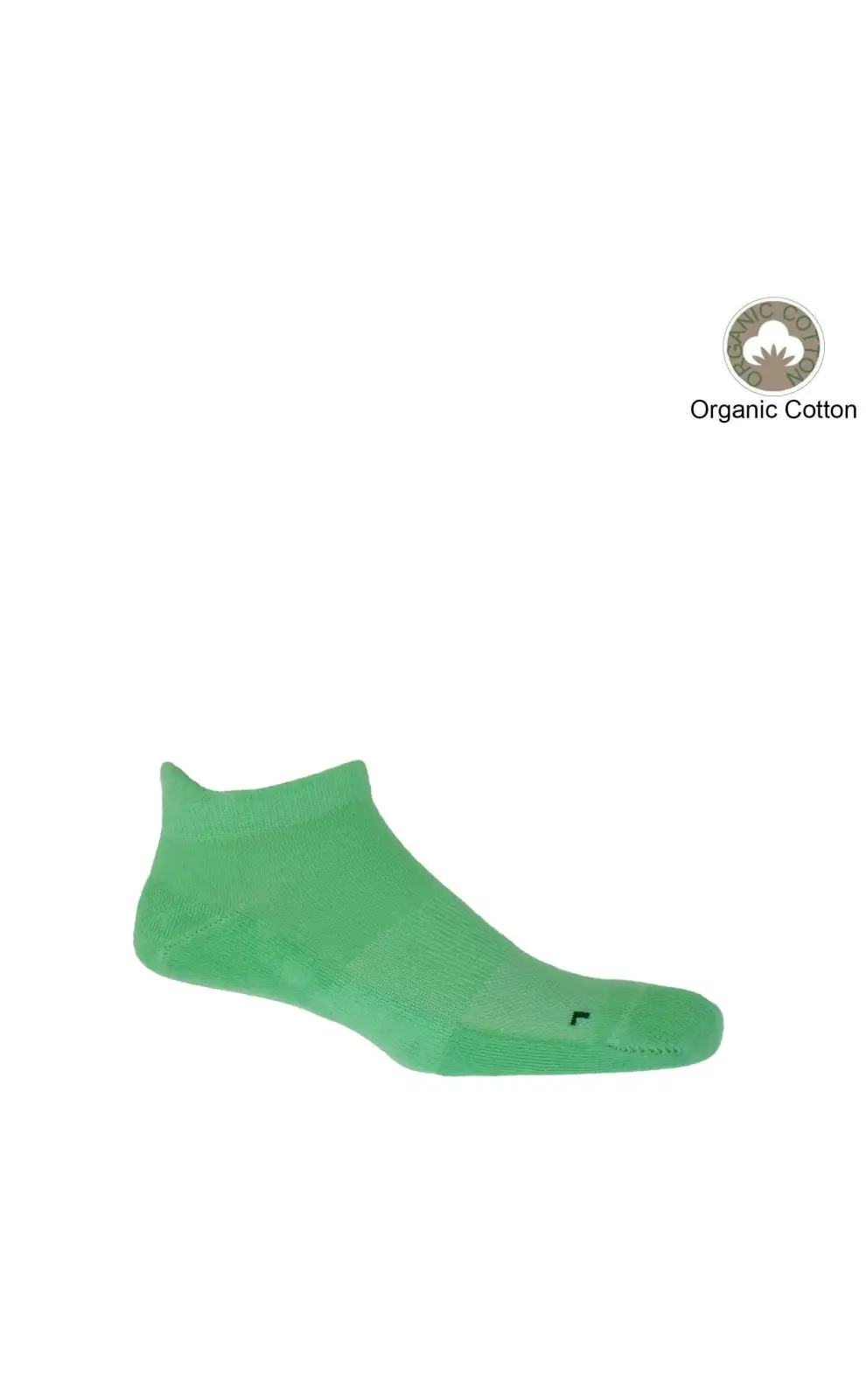 Men PEPER HAROW Organic Mens Trainer Sport Socks - Green £14.00