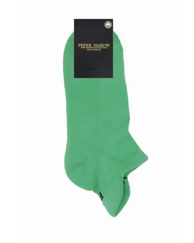 Men PEPER HAROW Organic Mens Trainer Sport Socks - Green £14.00